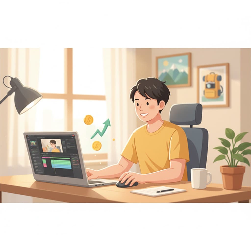 価格を比較しながら学習計画を立てる様子