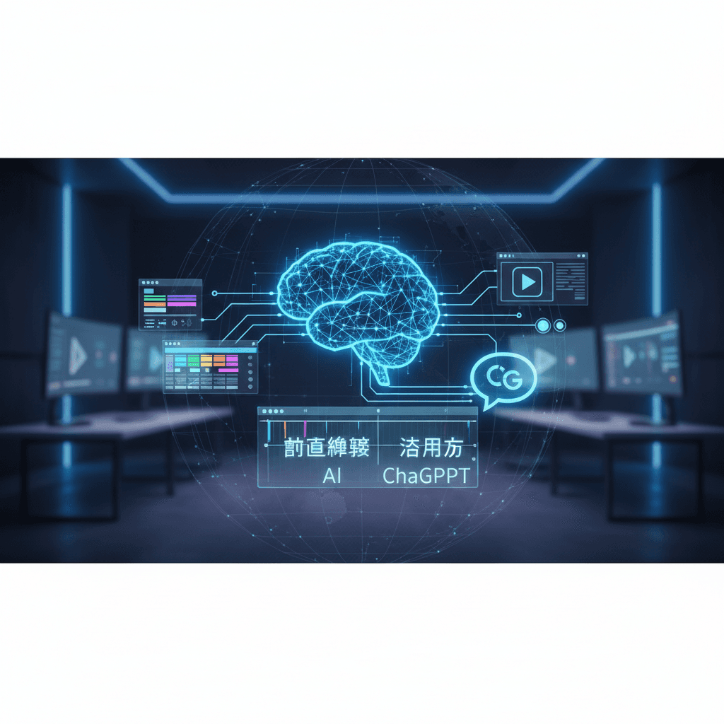 ChatGPT 動画編集 活用法｜完全ガイド