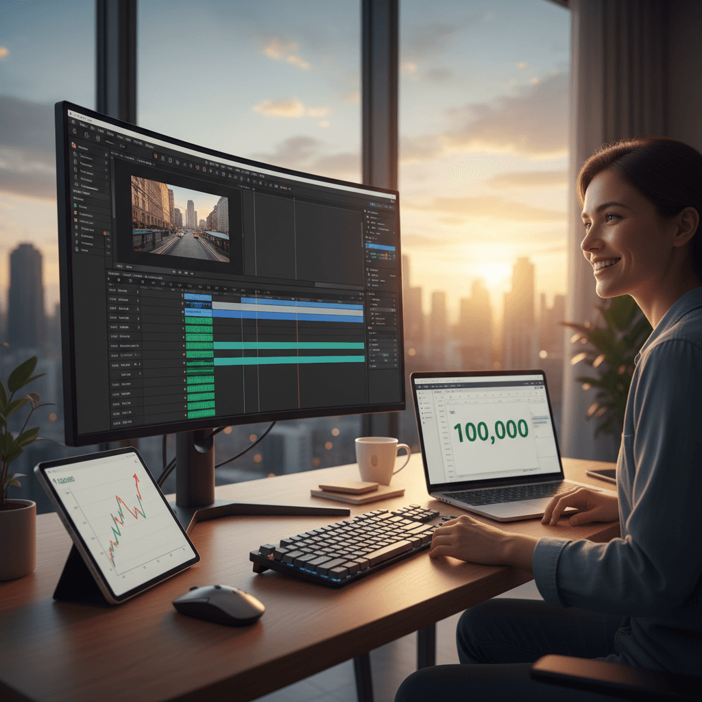 動画編集で月収10万円は無理ゲー？現役ディレクターが教える2026年版 最短ロードマップ