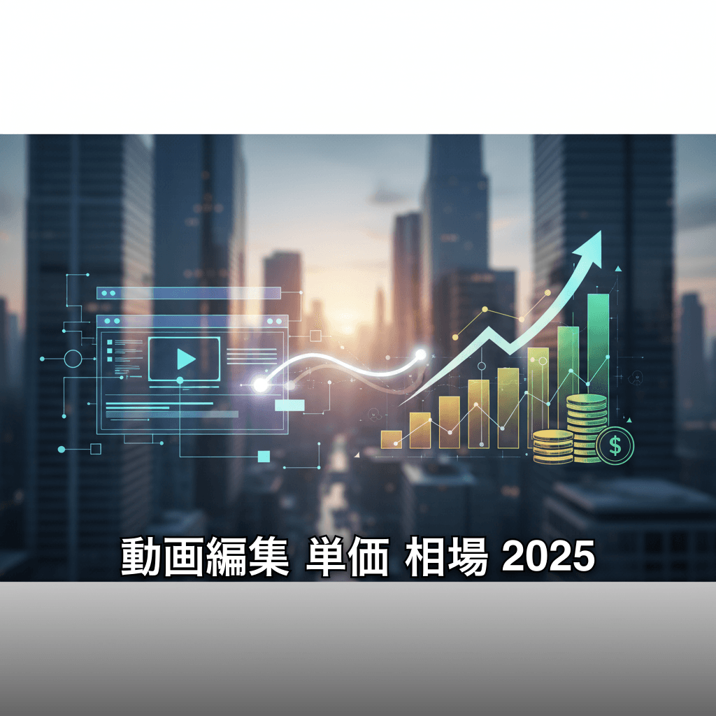 動画編集の単価はいくら？2025年の相場と高単価案件の秘訣