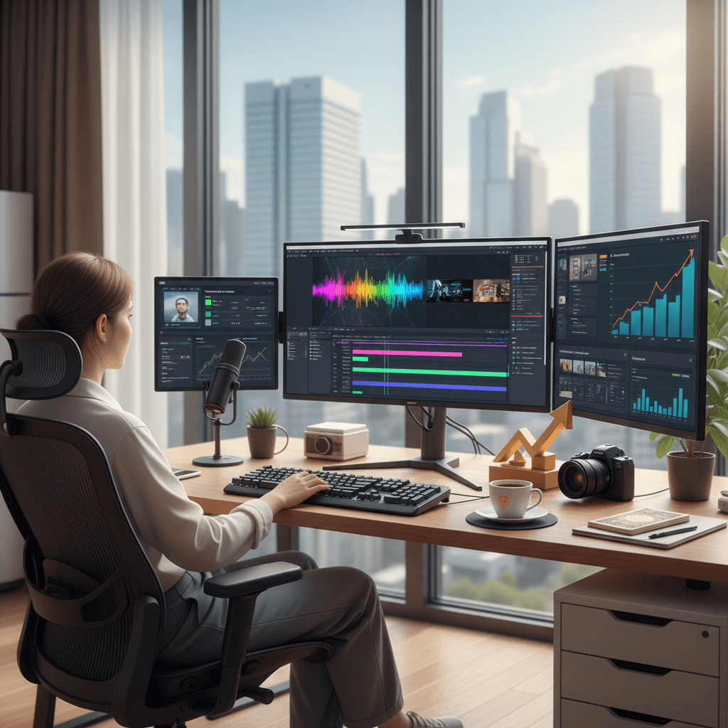 動画編集フリーランスの月収、2026年のリアルを暴露！稼ぐ秘訣は？