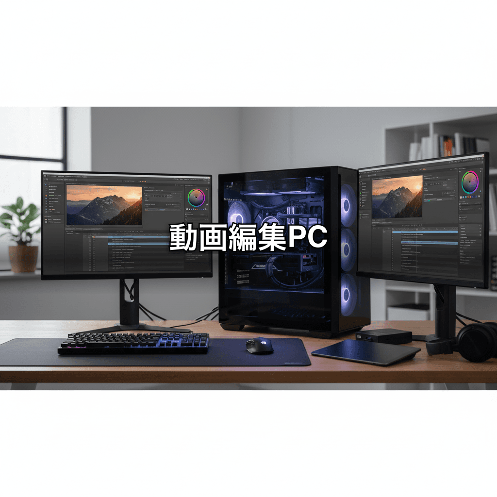 動画編集PC選びの極意！プロが教えるスペックとおすすめ構成2024