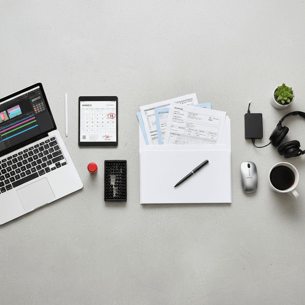 フリーランス動画編集者が失敗しない!2026年確定申告の全手順と節税術