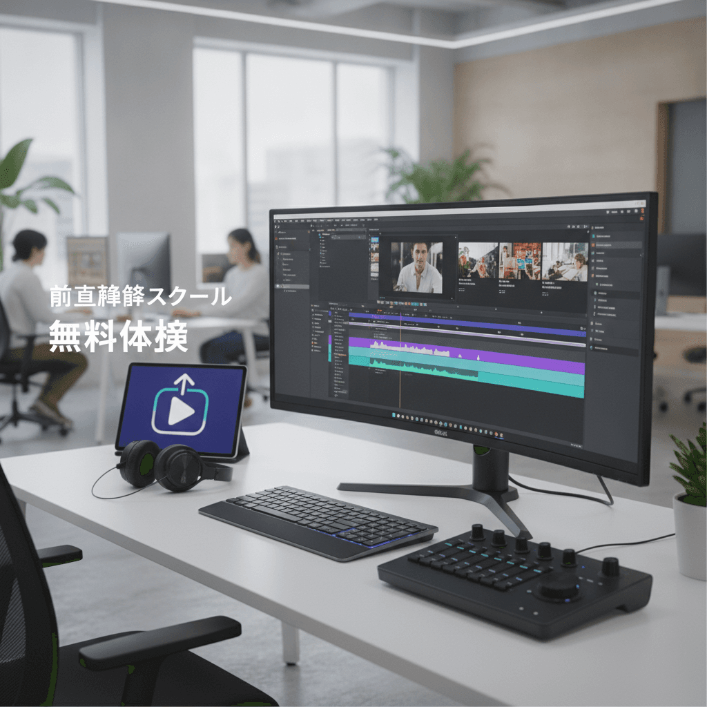 動画編集スクール無料体験で失敗しない選び方【2026年版】