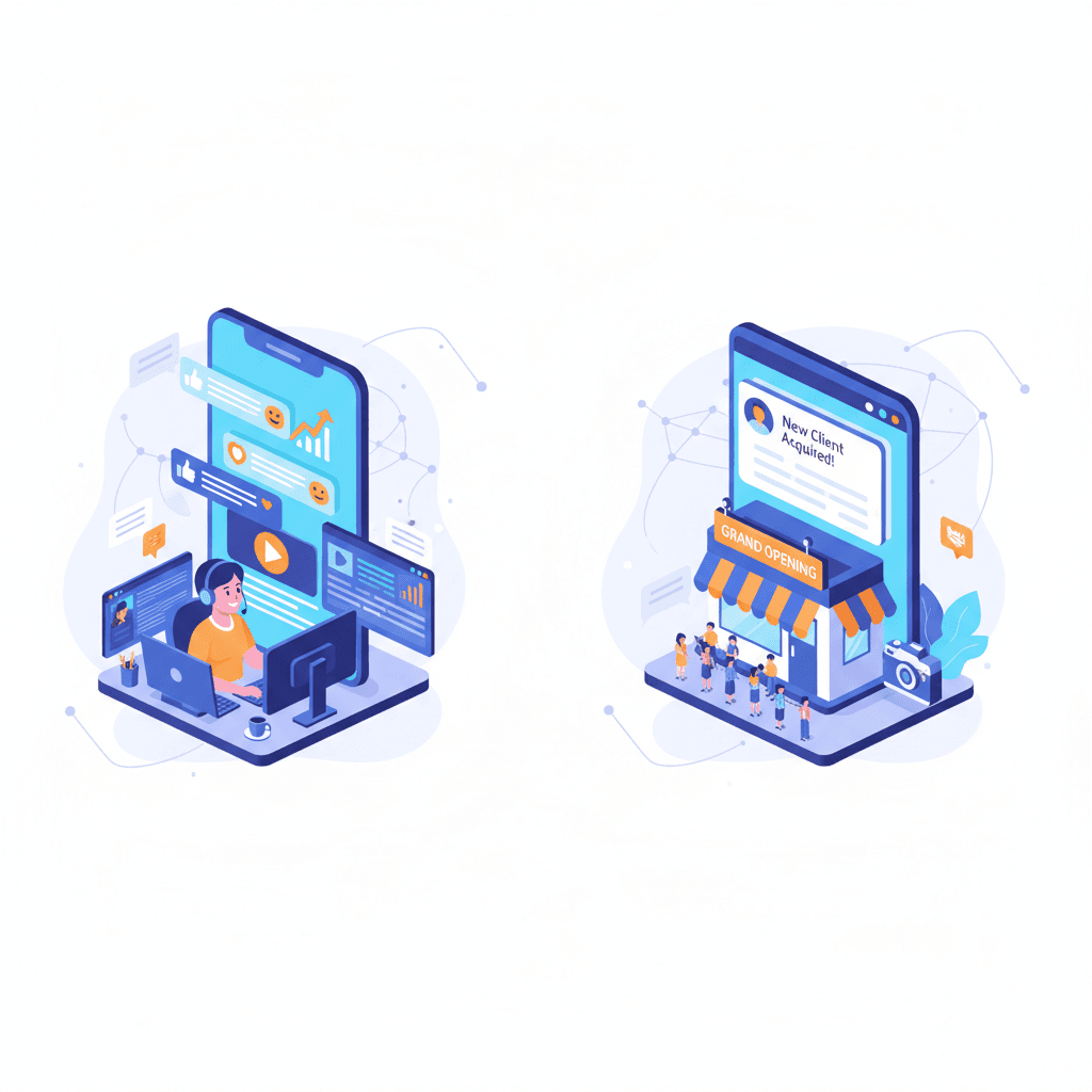 DM営業の成功事例を紹介するイメージ画像